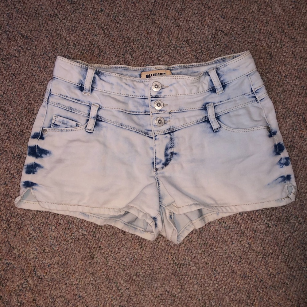 Bleached Mid-Rise Shirts 7